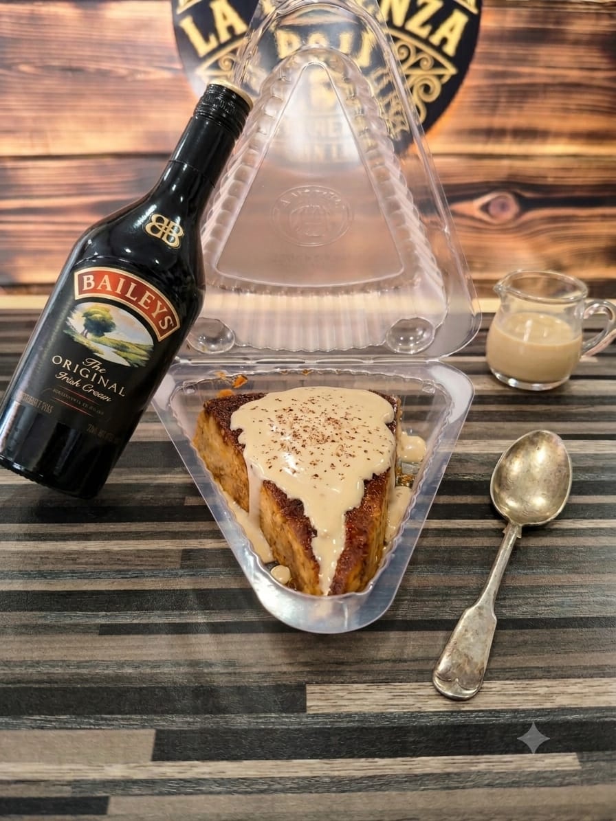 flan con baileys